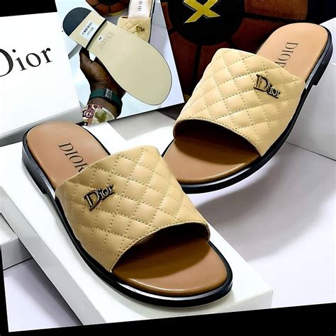 christian dior men slippers